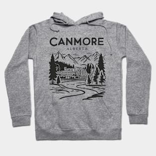 Canmore Alberta. Banff National Park Hoodie